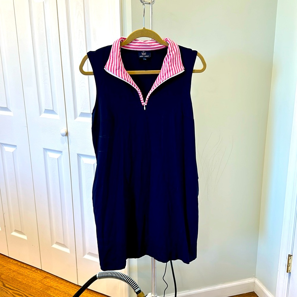 West marine boat, beach or pool navy coverup - like new